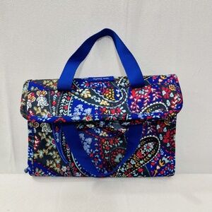 Vera Bradley Lighten Up Hanging Travel Organizer Make Up Toiletry Org EUC